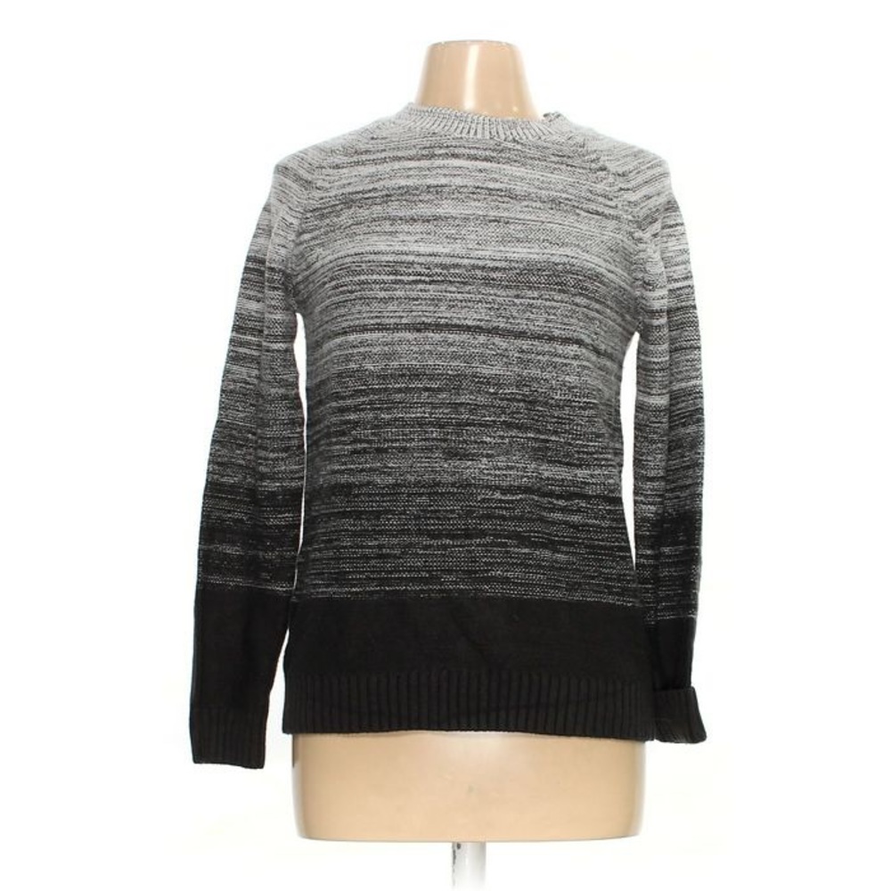 Extra Large Gray Knit Sweater by Honey Belle
